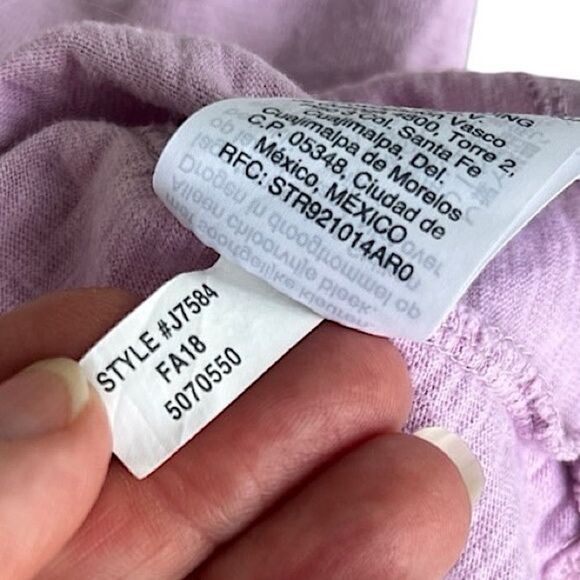 🌴 Crewcuts Lavender Smiley Face T-Shirt (Size 14) - Picture 8 of 13